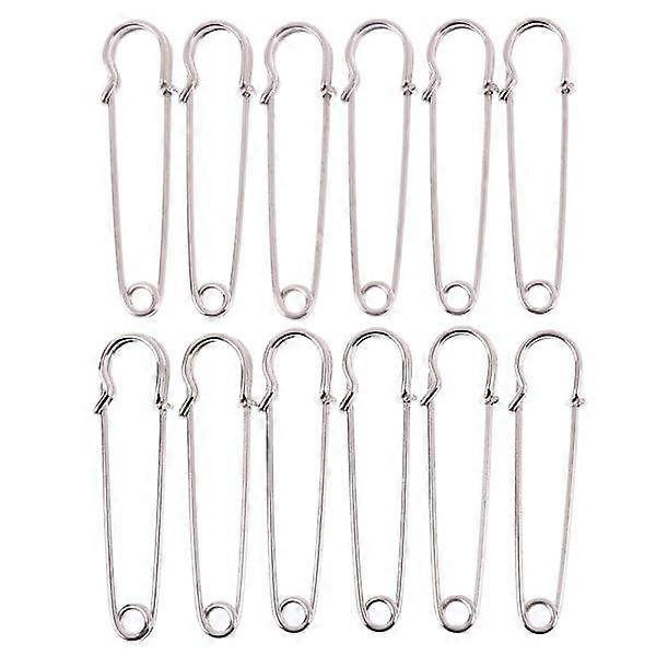 12 pcs simple large pins - 1.5*70mm