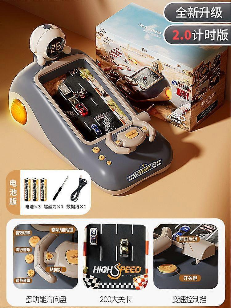 Racing Adventure Steering Wheel Toy Front R Speed Shift Fun Obstacle Avoidance Toy Racing Car