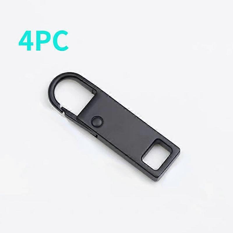 4pcs Detachable Zipper Pull Replacement Zipper Accs for Jeans & Backpack Sewing Tools