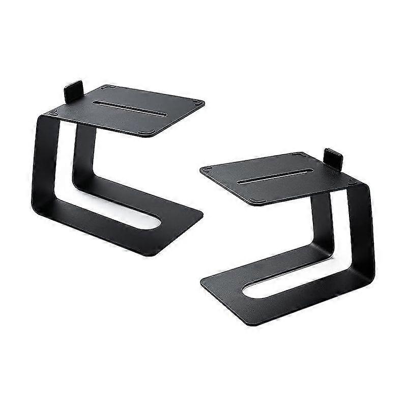 2 PCS desktop Speaker Stands, Studio Monitor Speaker Stand for Small & Medium Bookshelf Computer Speakers