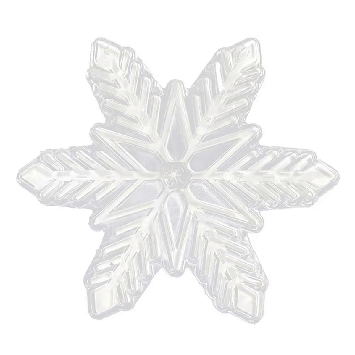 DIY Snowboard Stomp Pads Snowboard Mat Snowflake Shape for Winter Snow Ice Ski Snowboards Stomp Pads White
