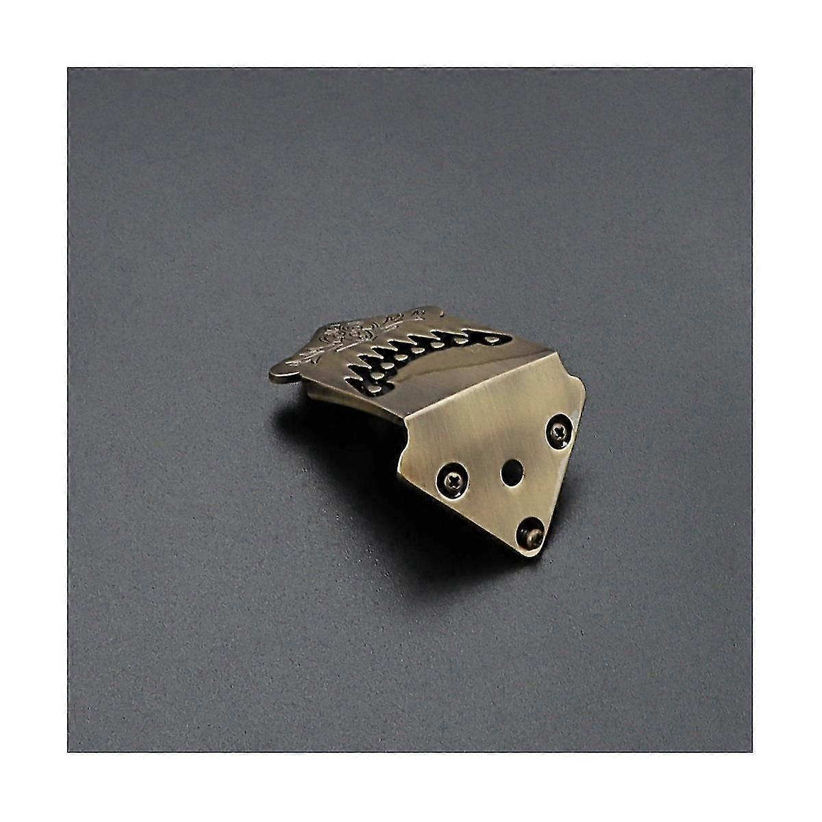 Mandolin Bronze Tailpiece for 8-Ring String 3-6 String Cigar Box Guitar Accessories