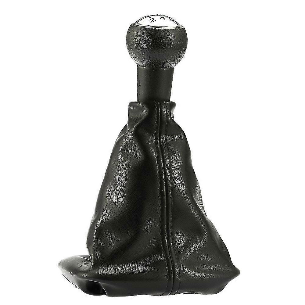 5 Speed Gear Shift Knob Gearstick Gaiter Boot Leather Replacement Kit