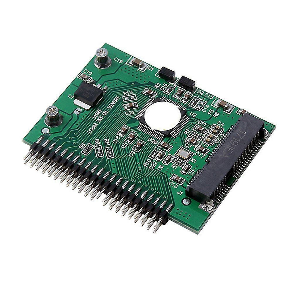 MSATA SSD to 44 Pin IDE Converter Adapter As 2.5 Inch IDE HDD PCI E Express Sata Converter Adapter for Laptop