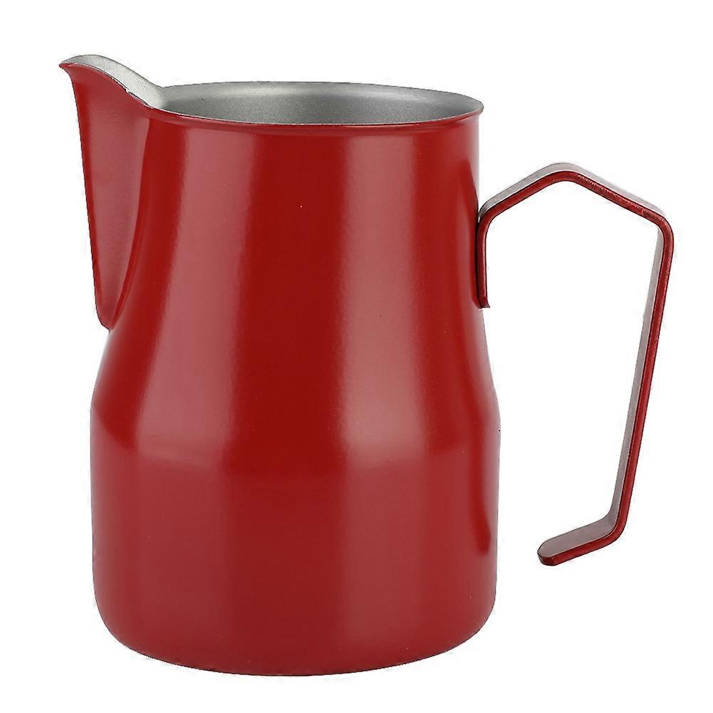 Stainless Steel Milk Frothing Cup Coffee Pitcher Jug for Latte Art, 12oz, Ideal for Espresso and Coffee Shops