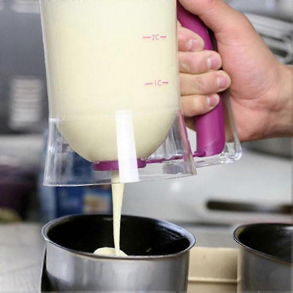 900ml كب كيك كعكة كعكة العجين موزع مزيج المعجنات إبريق أدوات صانع الخبز