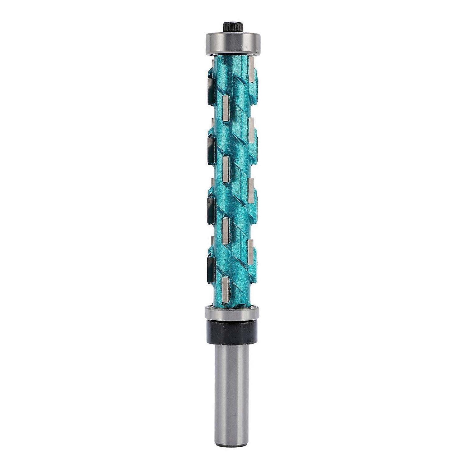 Flush Trim Router Bit Double Bearing Spiral Trimming Cutter for Woodworking 12mm Shank 85mm Cutting