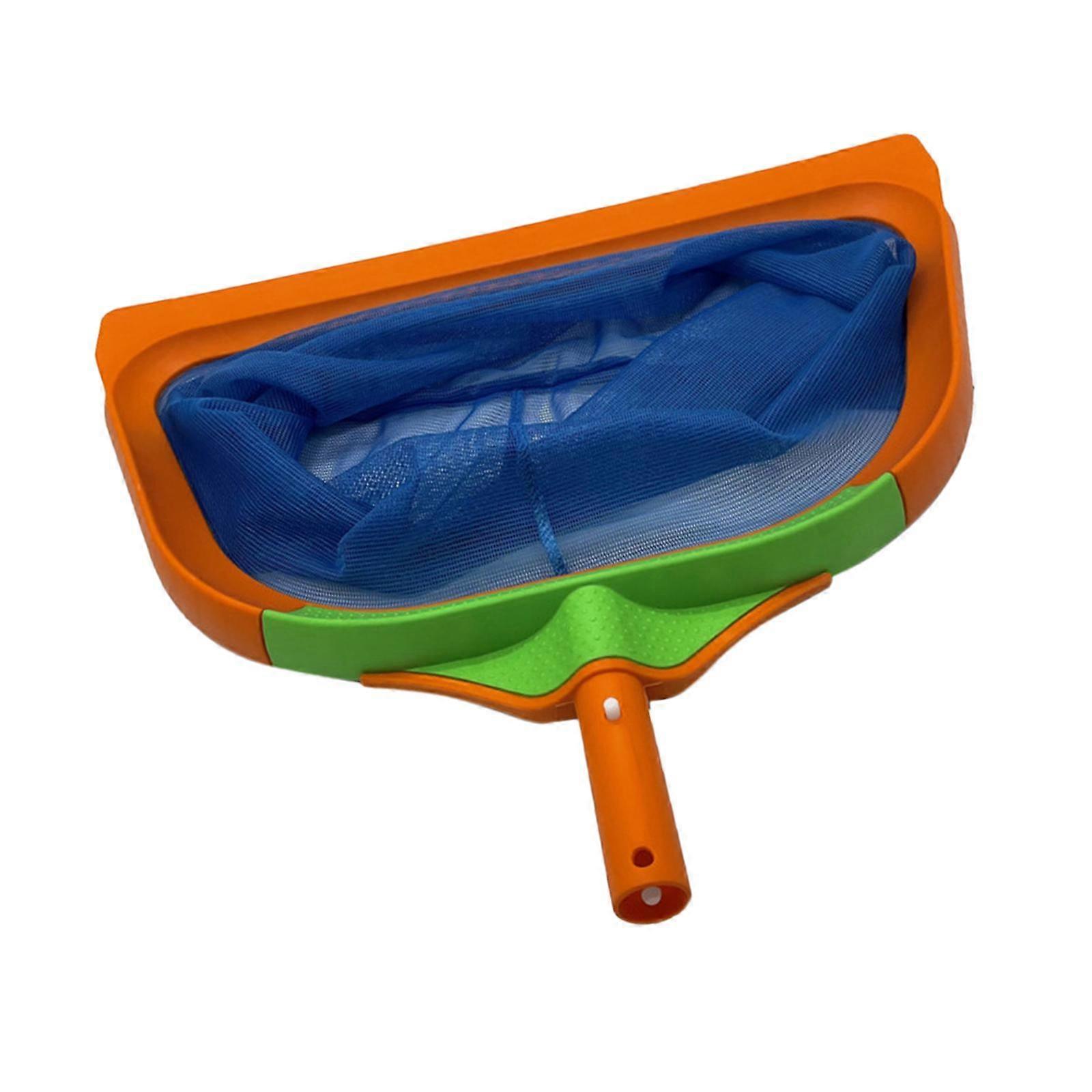 Swimming Pool Skimmer Net Reinforced Debris Removal Wide-Mouth Skimmer Net