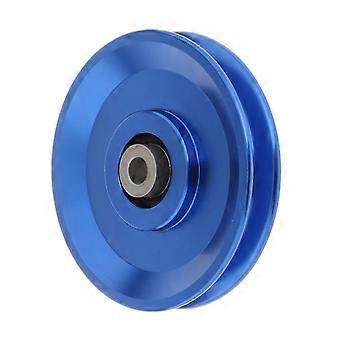 Lager Riemenscheibe Rad Gym Zubehör Für Kabel Maschine Fitnessgeräte 54mm Silber 105mm Blau