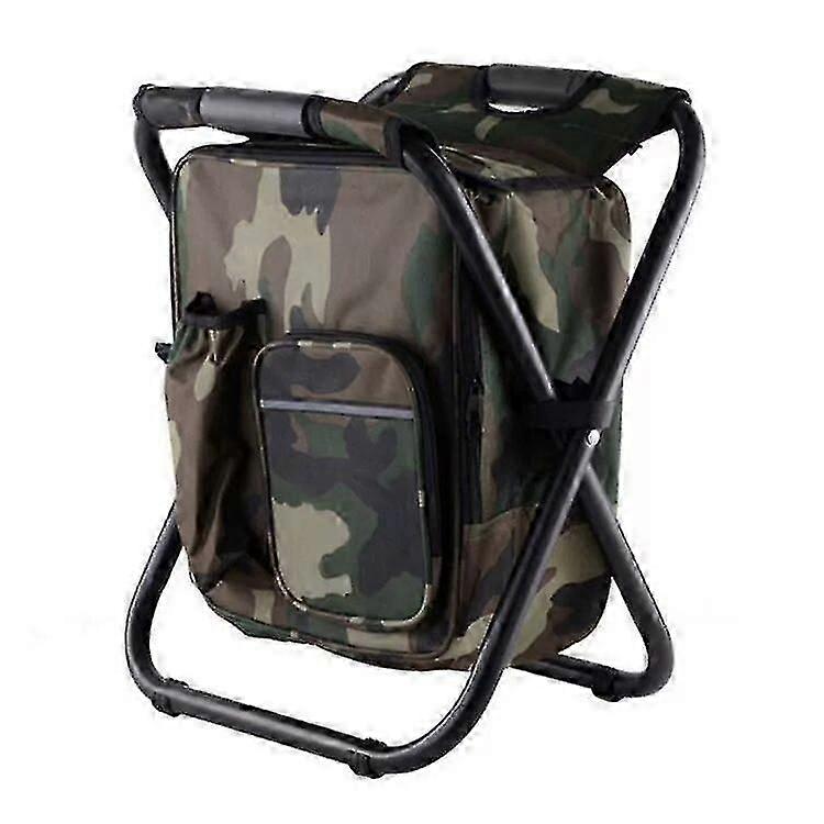 Portable Camping Backpack Chair, Multifunctional Folding Fishing