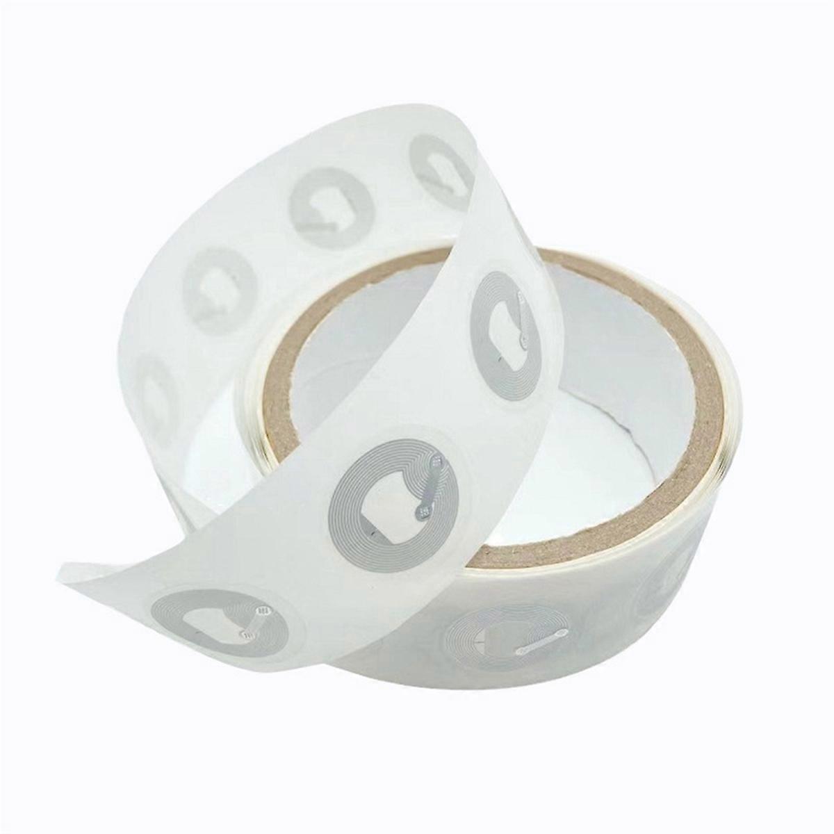 100 Stück NFC Ntag213 Nfc Label Aufkleber 13,56 MHz ISO14443A 213 Aufkleber Universal Label für ALLE NFC Enab