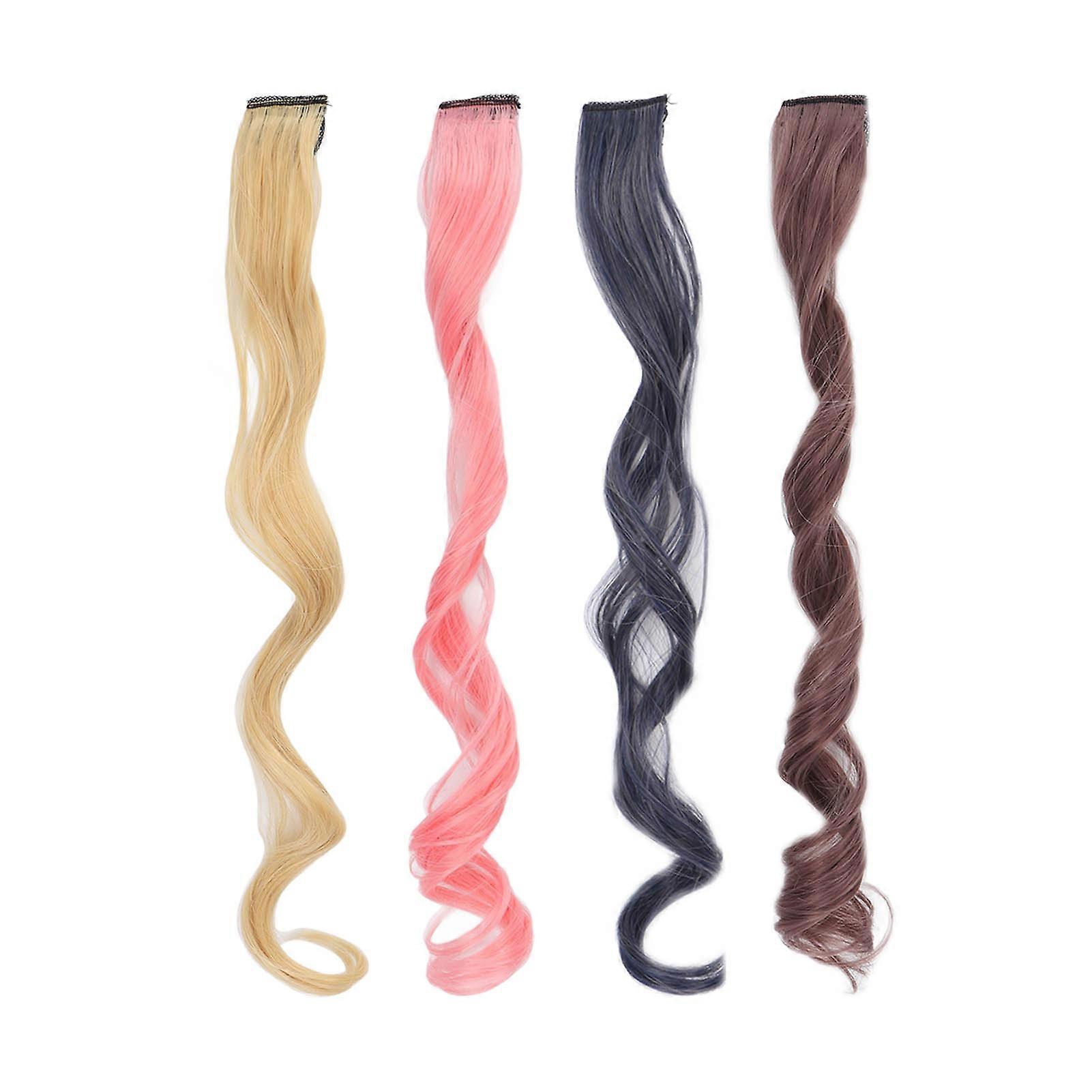 Heat Resistance Synthetic Hair Extensions, Curly Wave Ponytail For Eye-Catching Design, Soft Silky Texture Enhances Your Look, Reusable Washable For