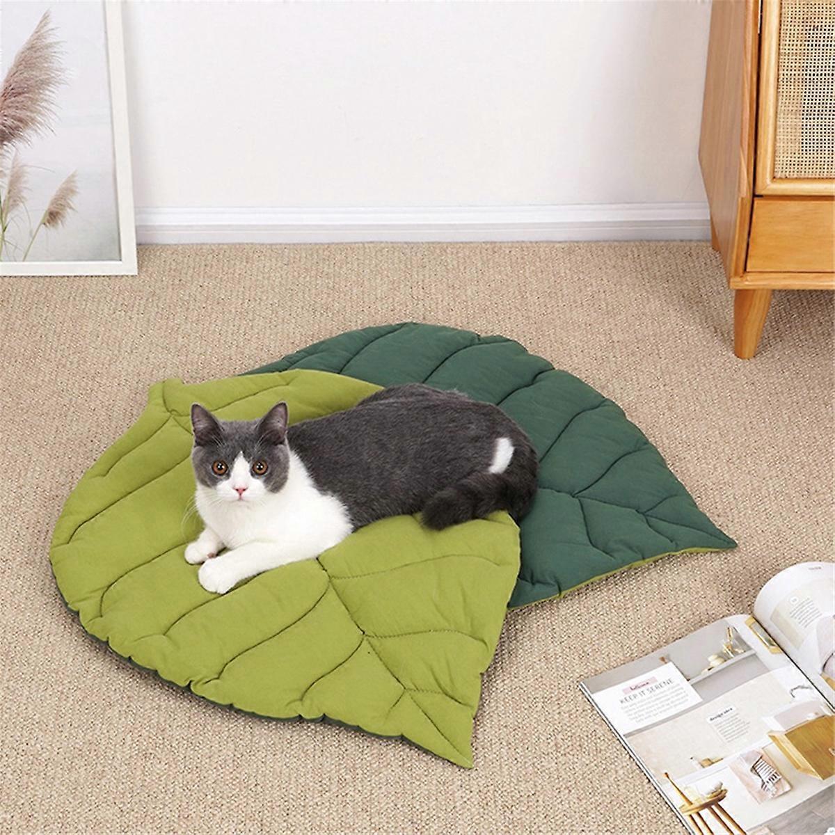 Leaf Mat Soft Cute Floor Rug Crawling Mat Blanket B