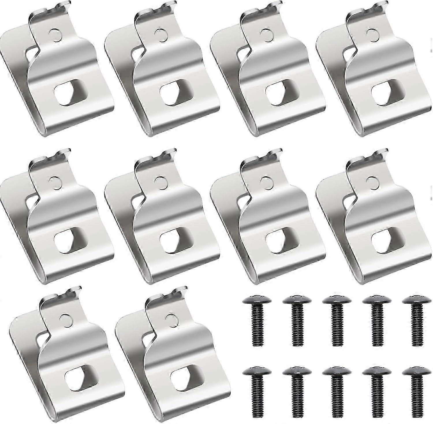 10Pcs 304 Stainless Hook Clips DeWalt Tool Belt