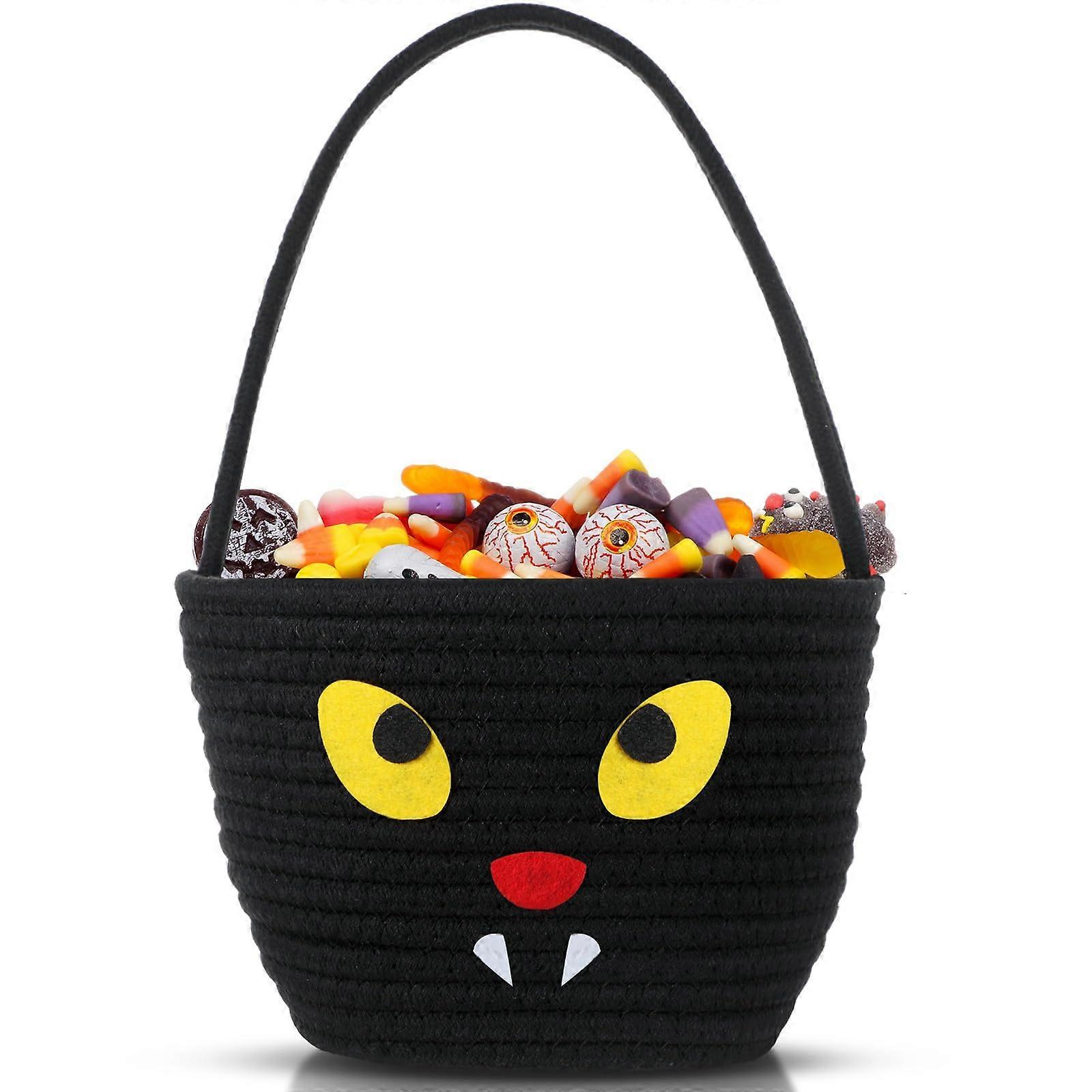 1 Pack Cute Basket Halloween for Party Treats