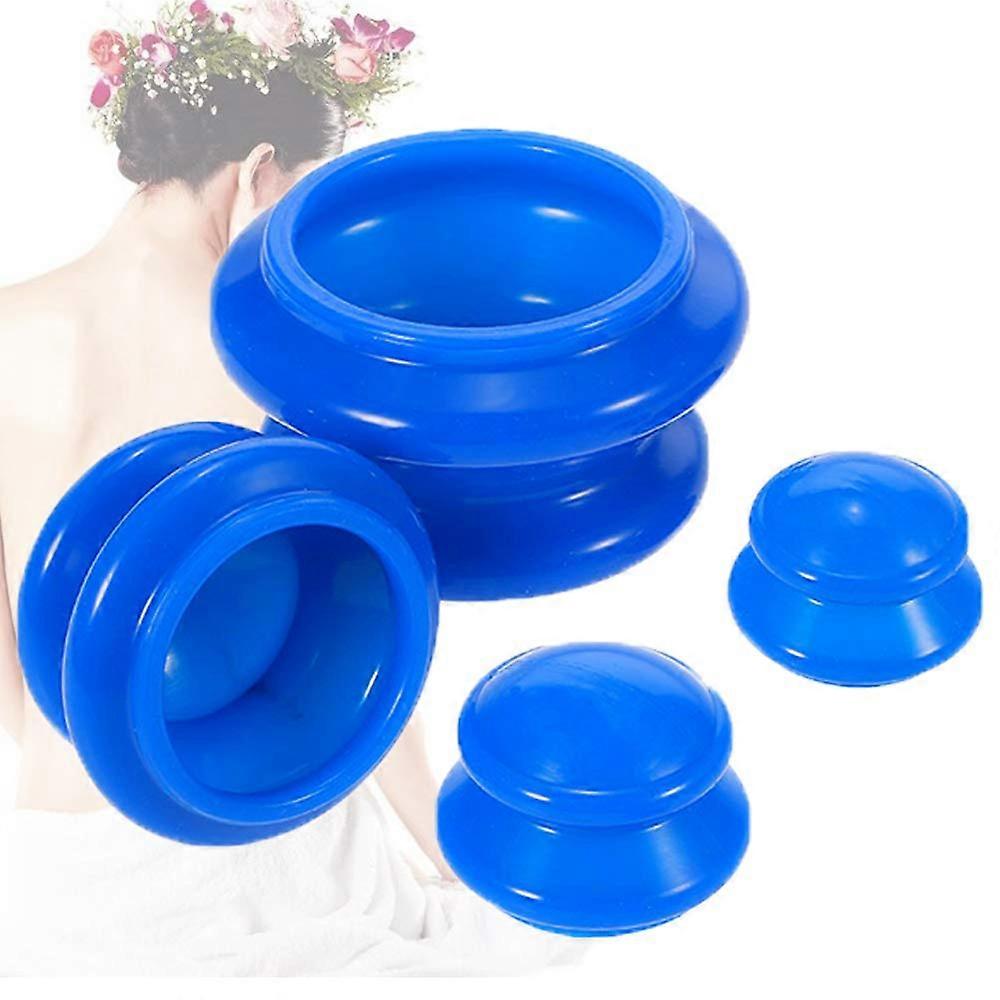 4 Size Cupping Therapy Sets Silicone Cupping Set for Professional Studio and Home Use