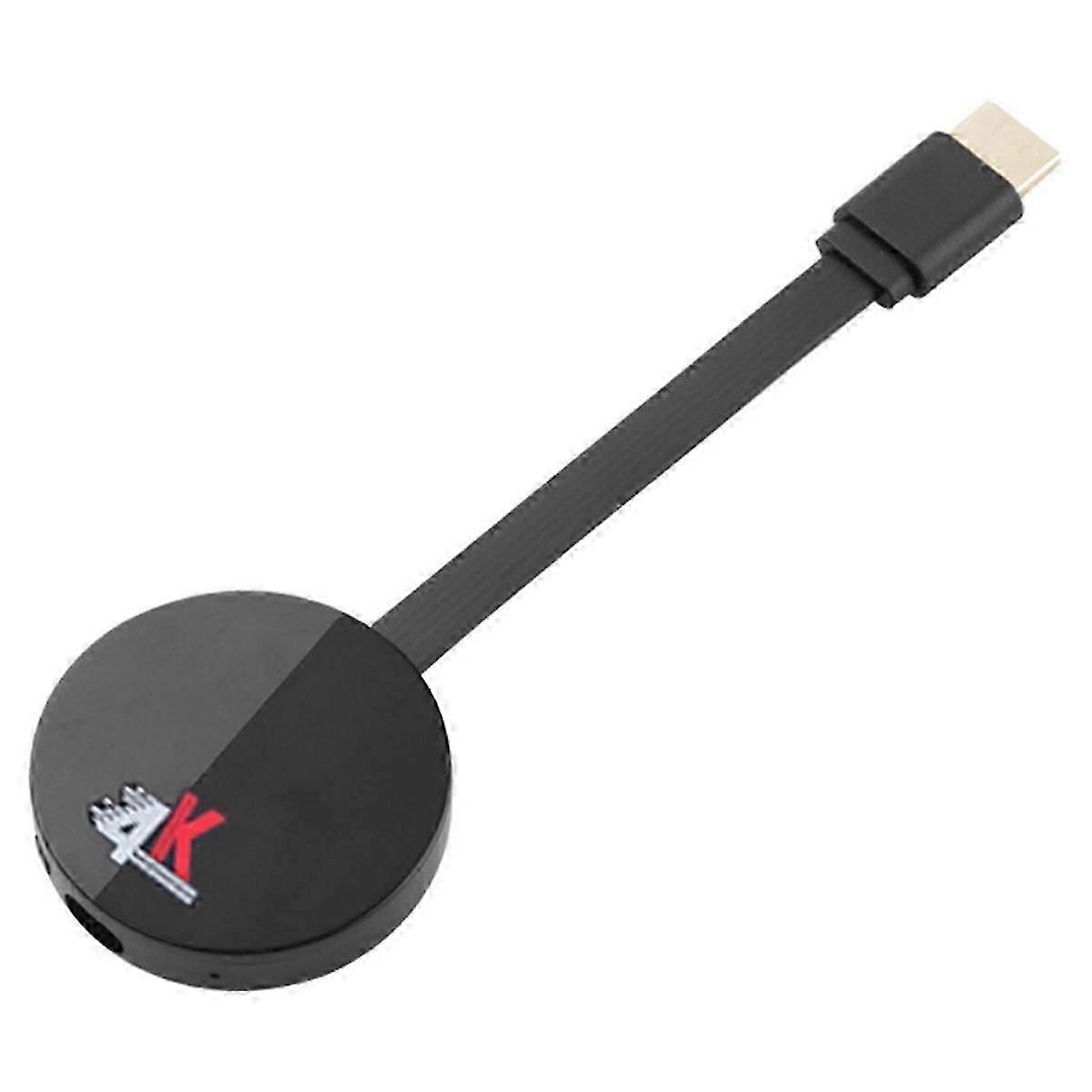 Wireless Display Receiver 4K Compatible WiFi Display Adapter 5G+2.4G TV Stick for Android/IOS/Wind