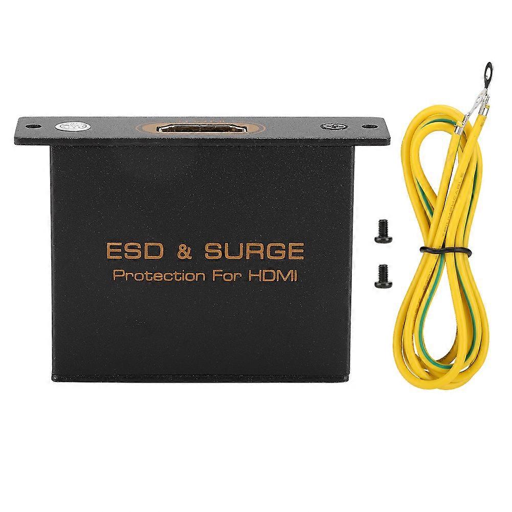 HDMI Mini Black Portable Surge Protective Device Protector Against ESD and Lightning Surges