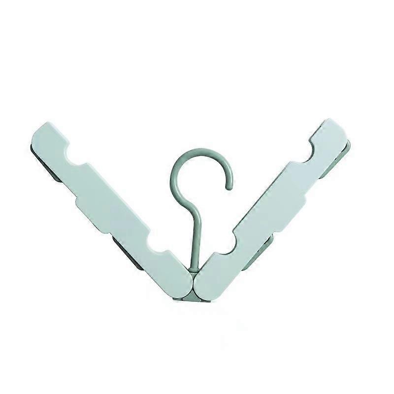 Portable Hanger with Multiple Clamps and Non-slip Clips for Traveling, Outdoor Adventure and Magic Sock Drying