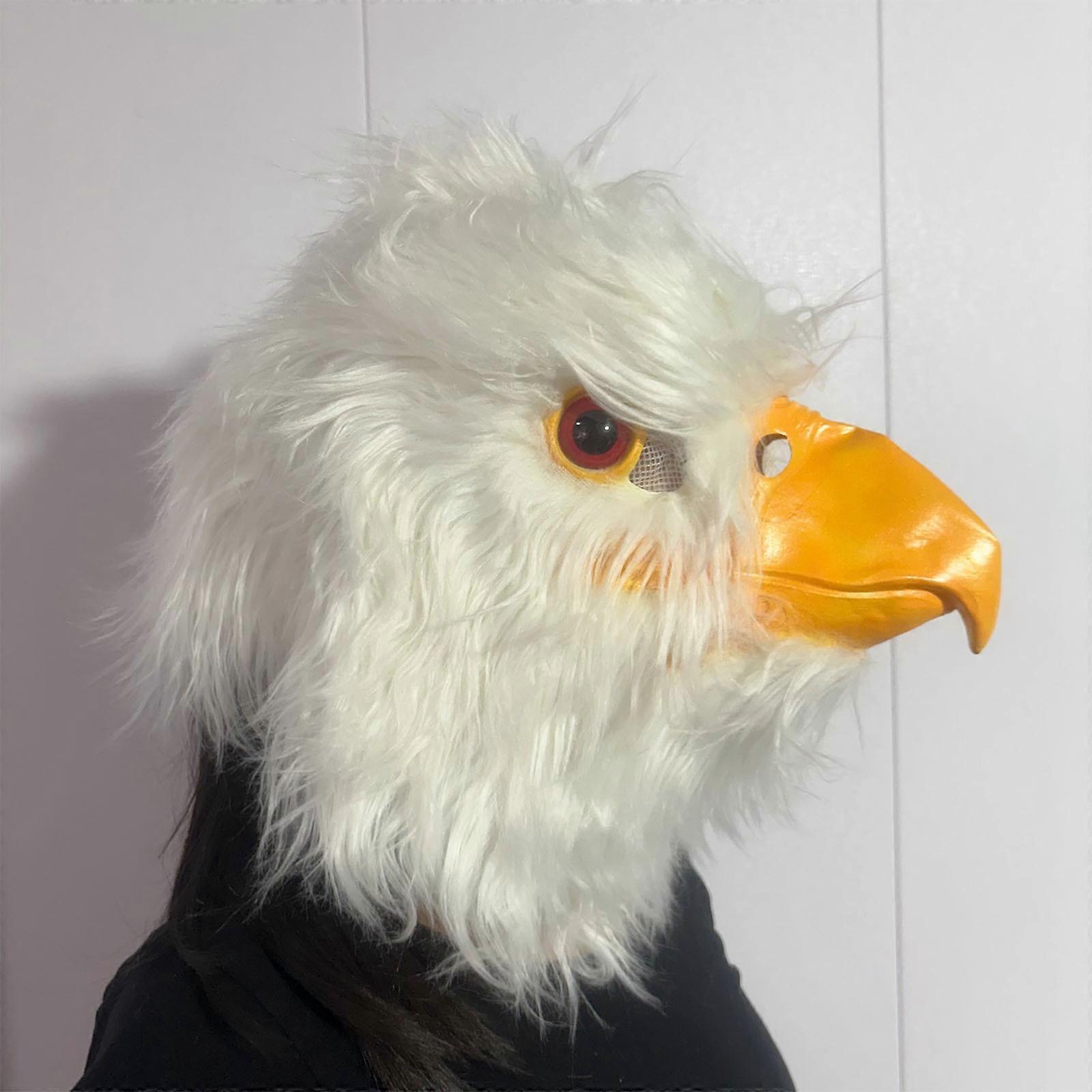 Bald Eagle Latex Mask