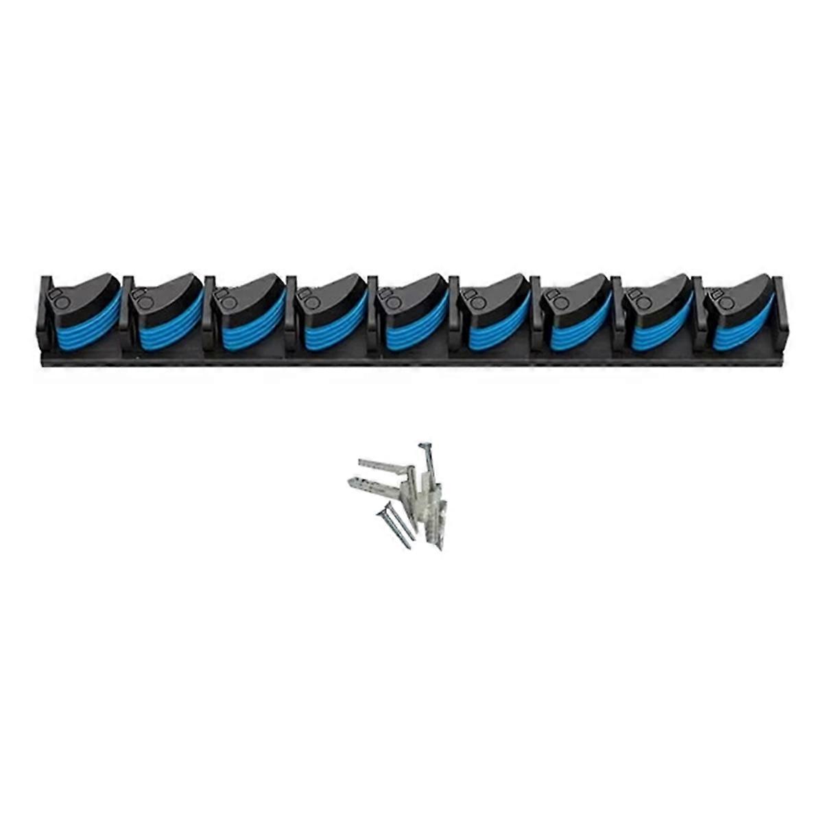 Wall Mounted Fishing Rod Rack Wall-Mounted Fishing Rod Storage Rack Multi-Card Slot Non-Slip Fishin