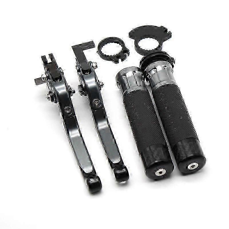 For For SUZUKI GSX-R 600 GSX-R 750 K4 2004-2005 Motorcycle Accessorie Folding Brake Clutch Levers & Throttle Handlebar Hand Grips