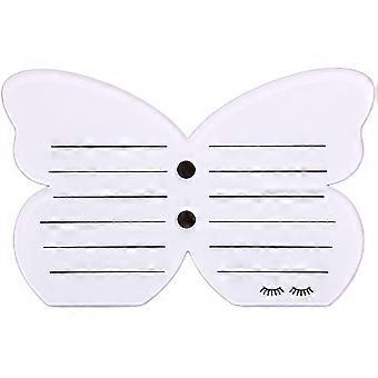 Butterfly Shape Lash Pallet Eyelash Extension Stand Acrylic Eyelash Extension Holder Pallet Storage Eyelash Storage