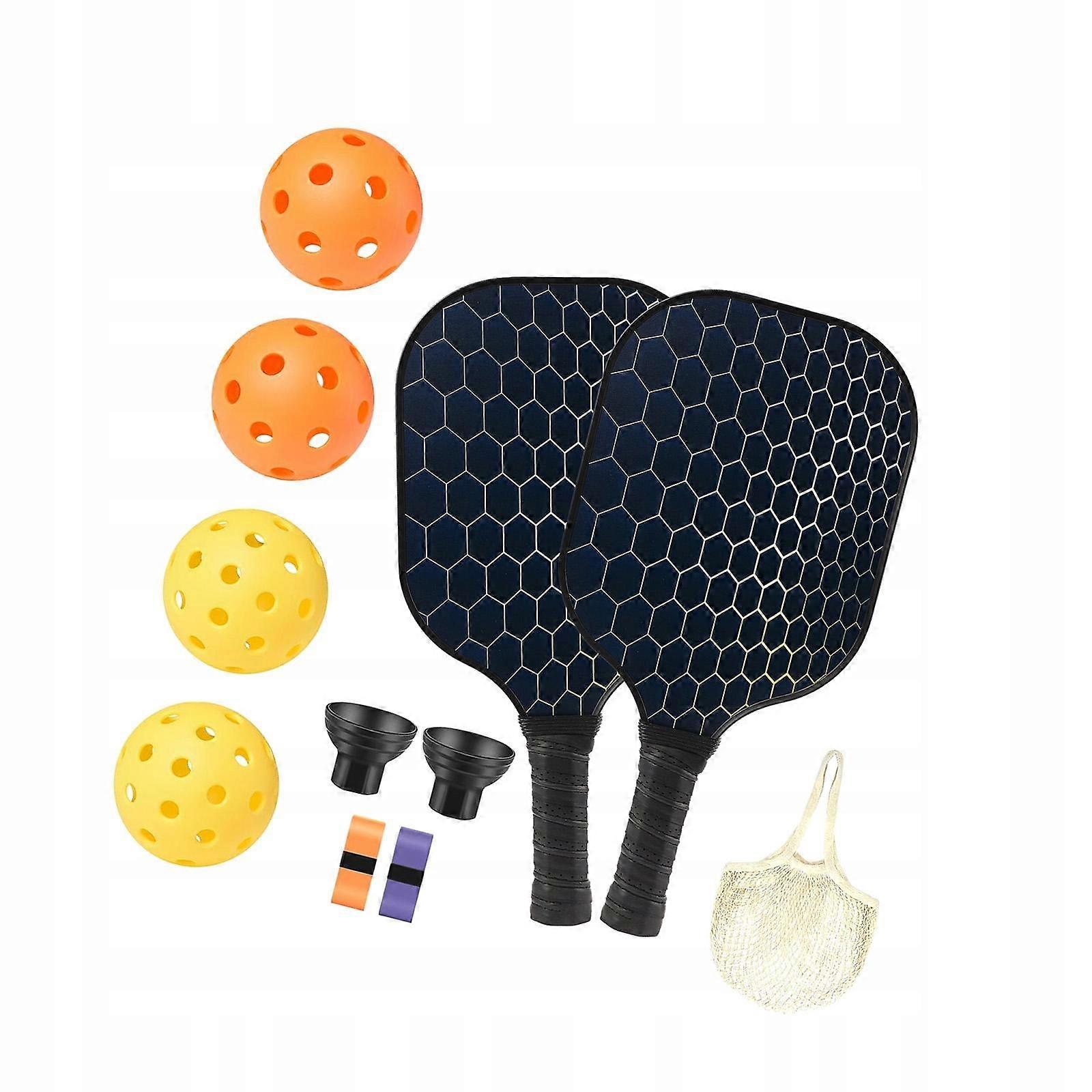 Pickleball Racket Non Slip Handle Ergonomic Grip Pickleball Racquet Style E