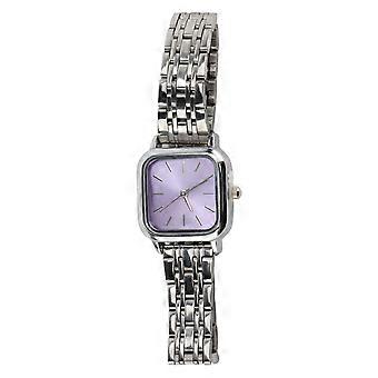 Slim Women Watch Glass Quadrate Dial Analog Quartz Wristwatch for Ladies Young Girls Holiday Present