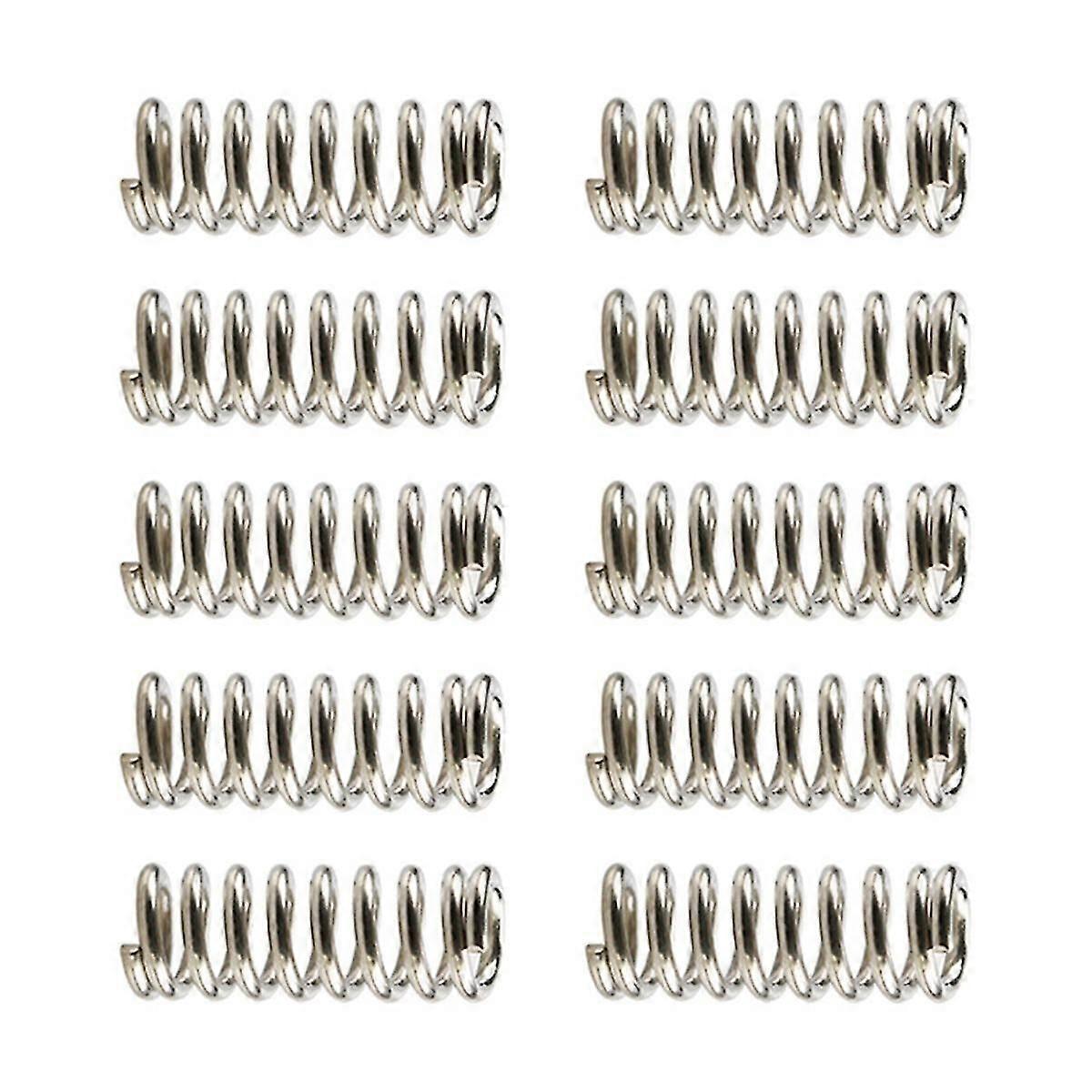 10Pcs 3D Printer Accessory Feeder Spring for Wade Extruder Nickel Plating 1.2mm