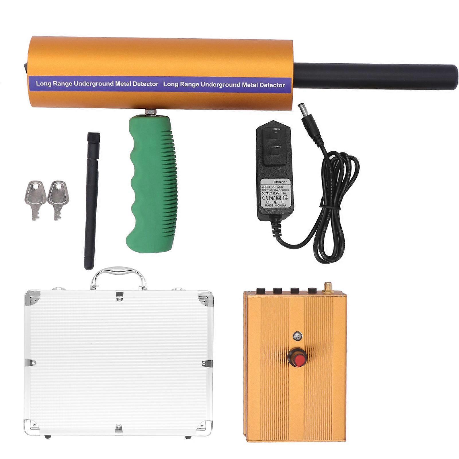 Handheld Detector Underground Metal Receiver Transmitter High Sensitivity Gold Silver Copper Scanner