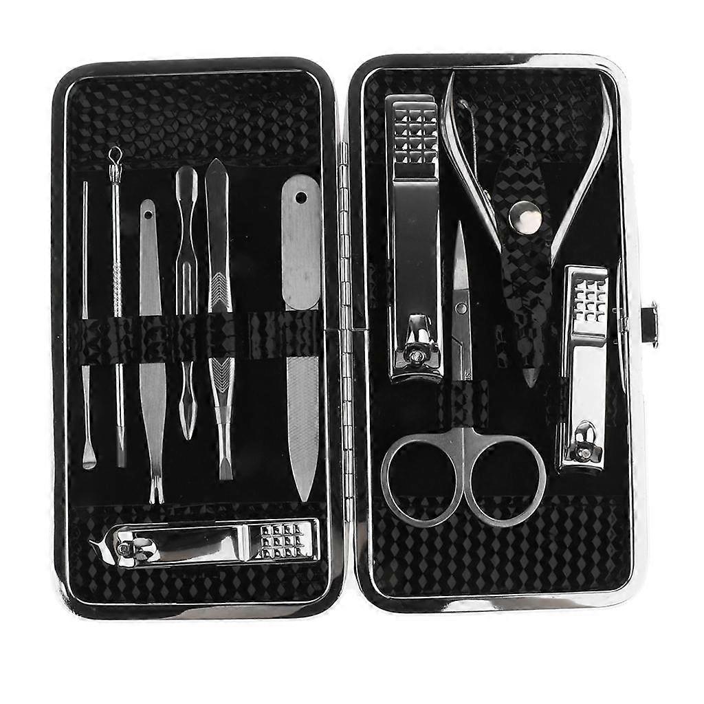 12pcs Clippers Scissors Set Nail Grooming Earpick Scissors