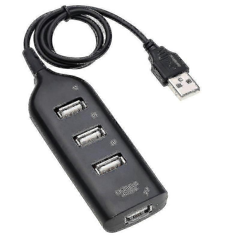 Usb Hub High Speed 4 Port Usb 2.0 Hub With Cable Mini Hub Socket Pattern Splitter Cable Adapter For Laptop Pc