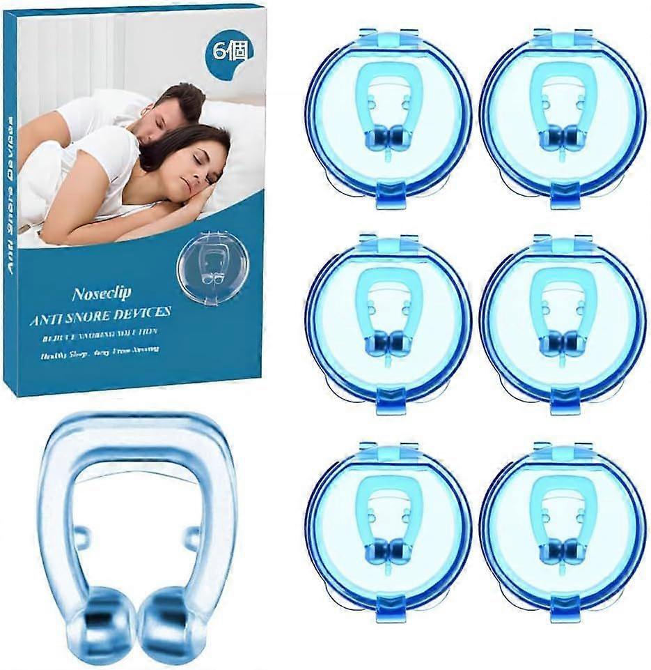 2025 Latest Model Anti Snoring Devices, 6PCS Snore Stopper with Adjustable