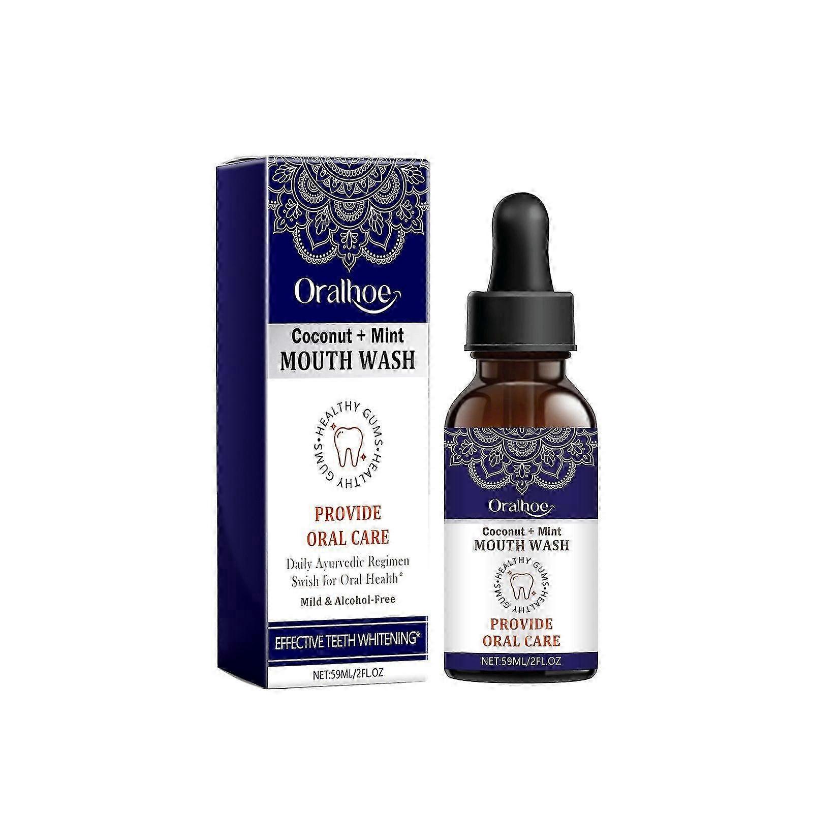 Coconut Mint Mouth Wash  Fresh Breath