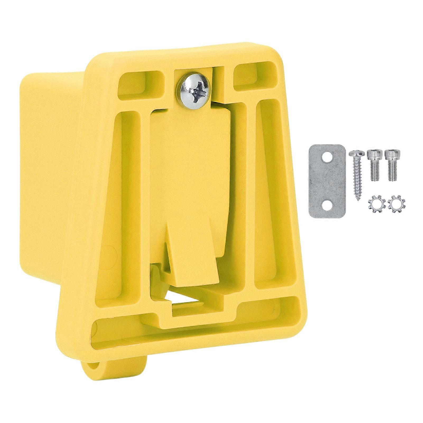 Bike Front Carrier Block Reinforced PA66 Fiberglass Front Carrier Adapter Bag Bracket for Brompton Folding Bike Cycling Part Yellow