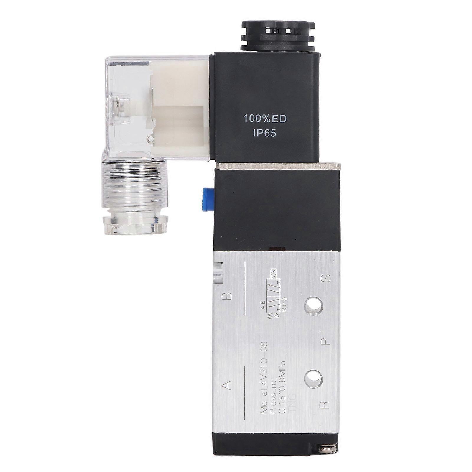Pneumatic Sole Air Valve 5 Way 2 Position Internally Piloted Acting Type Control Reversing