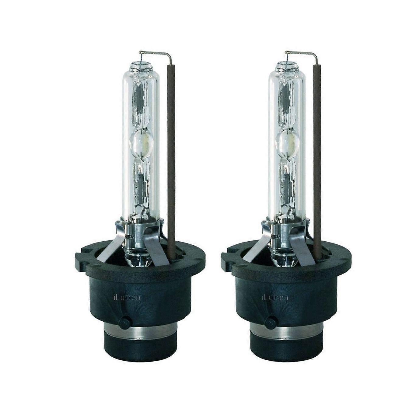 D4S HID Xenon Headlight Replacement Bulb for High or Low Beam 6000K Diamond White Pack of 2