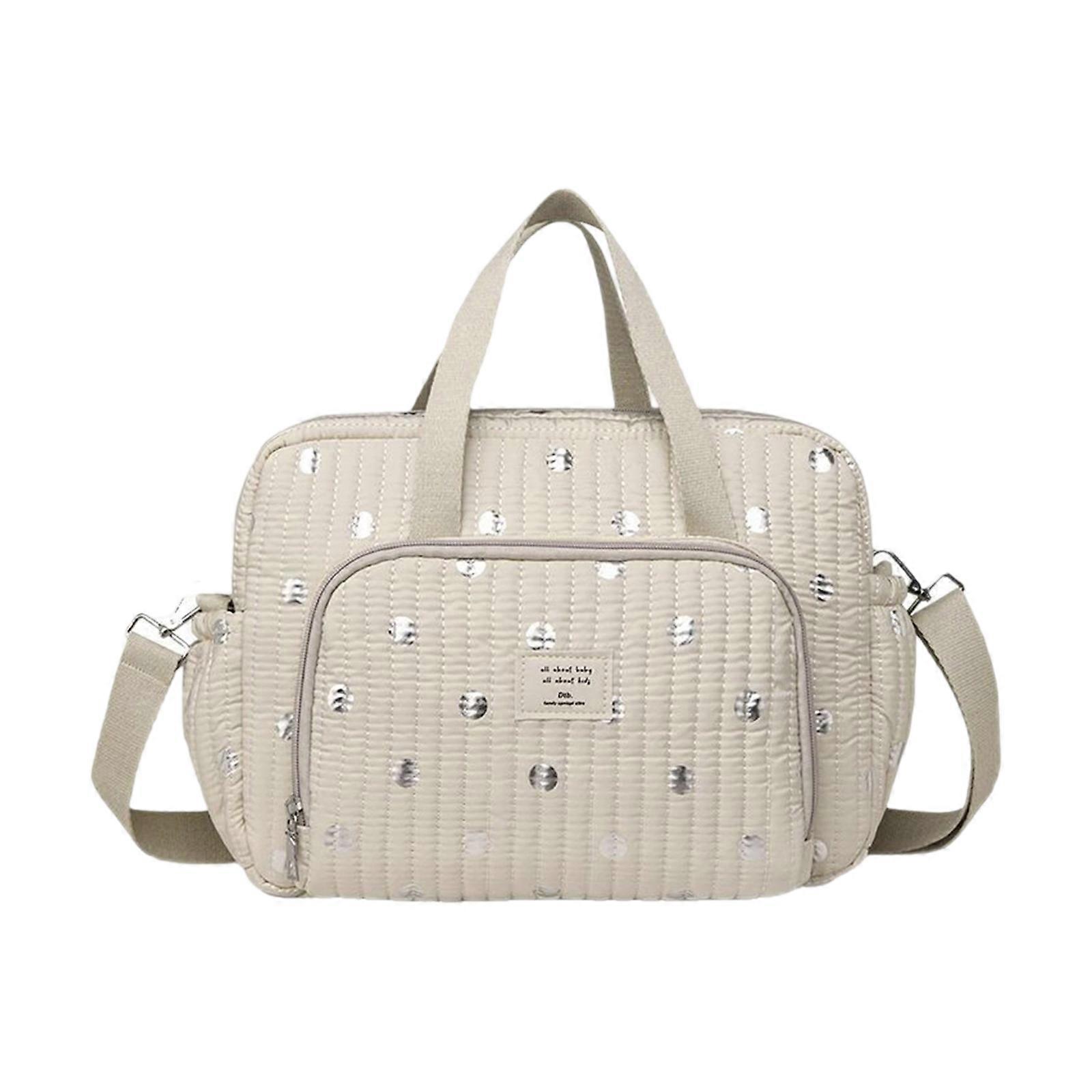 Stylish and Spacious Diaper Bag Organsier with Water Resistant Design for Trendy Moms Multiple Carrying Styles