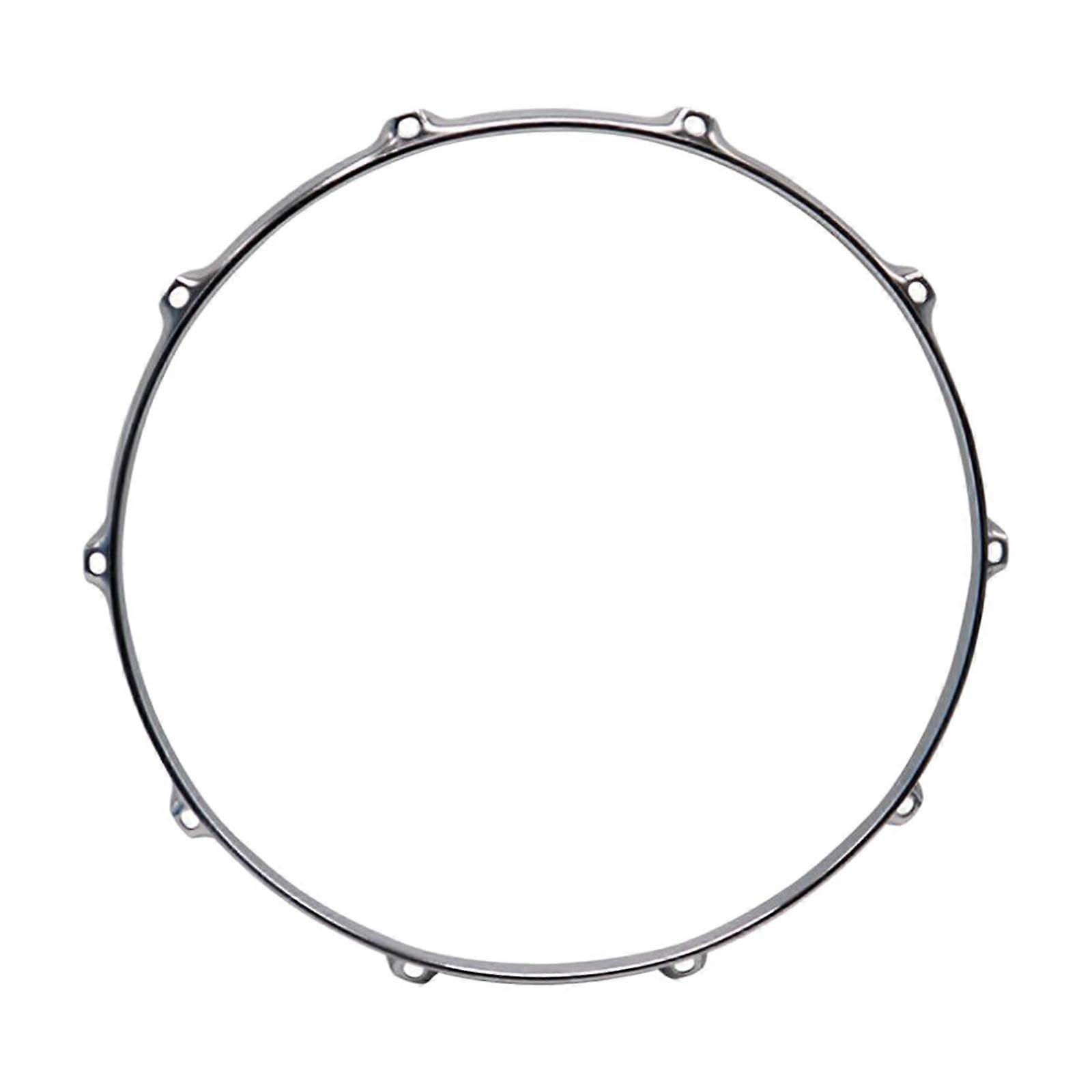 14 Inch Bass Drum Replacement Rim with 8 Holes, Durable Upper Circle, Compatible with Standard Bass Drum Models