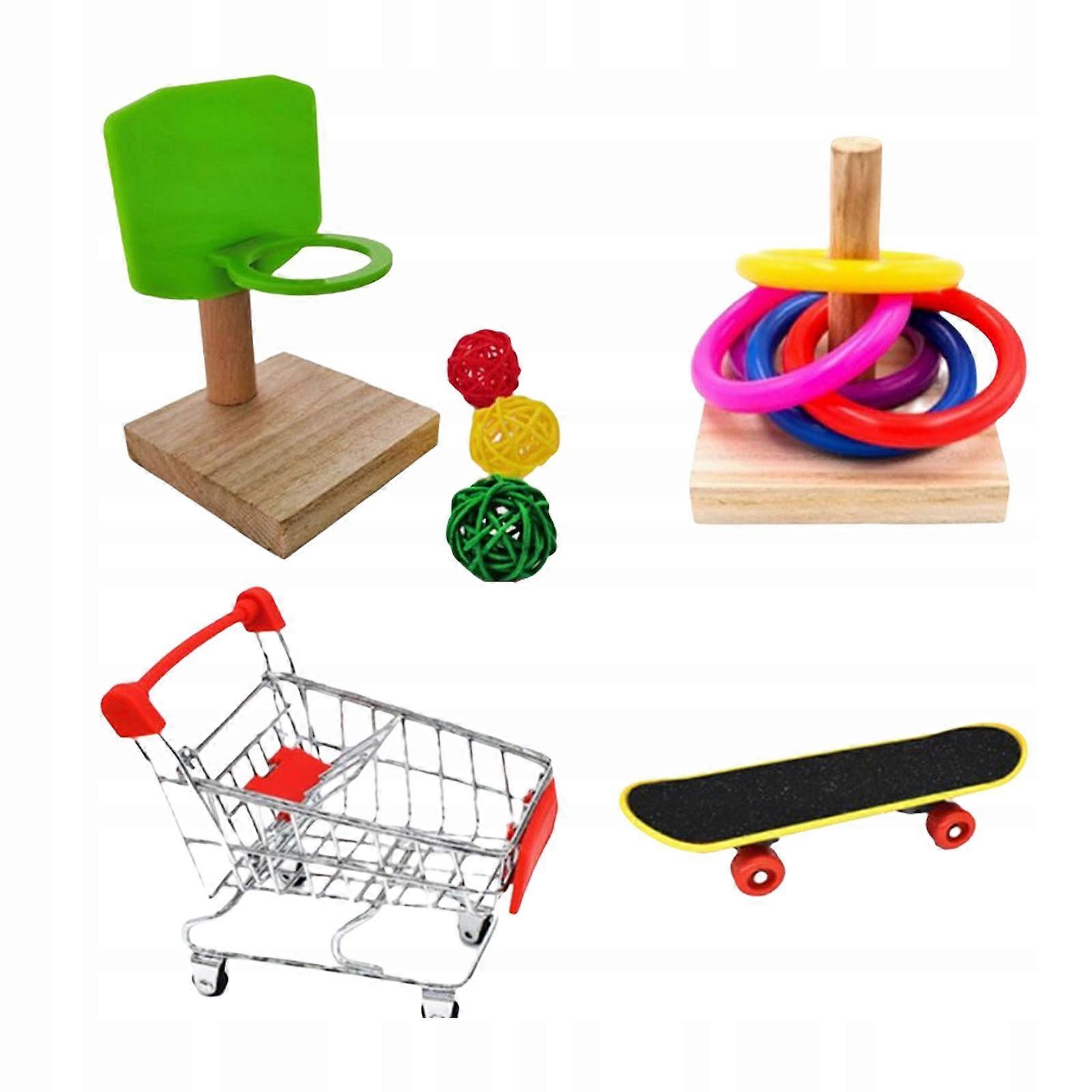 1 Set Of Bird Training Toys Parrot Toy Articles For