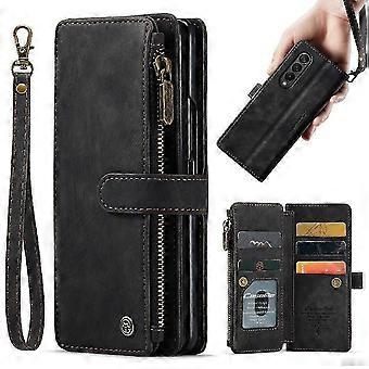 Caseme Case For Samsung Galaxy Z Fold 3 Wallet Case For Women Men With Card Holder Drivers License Card Slots Drivers License Card Slots