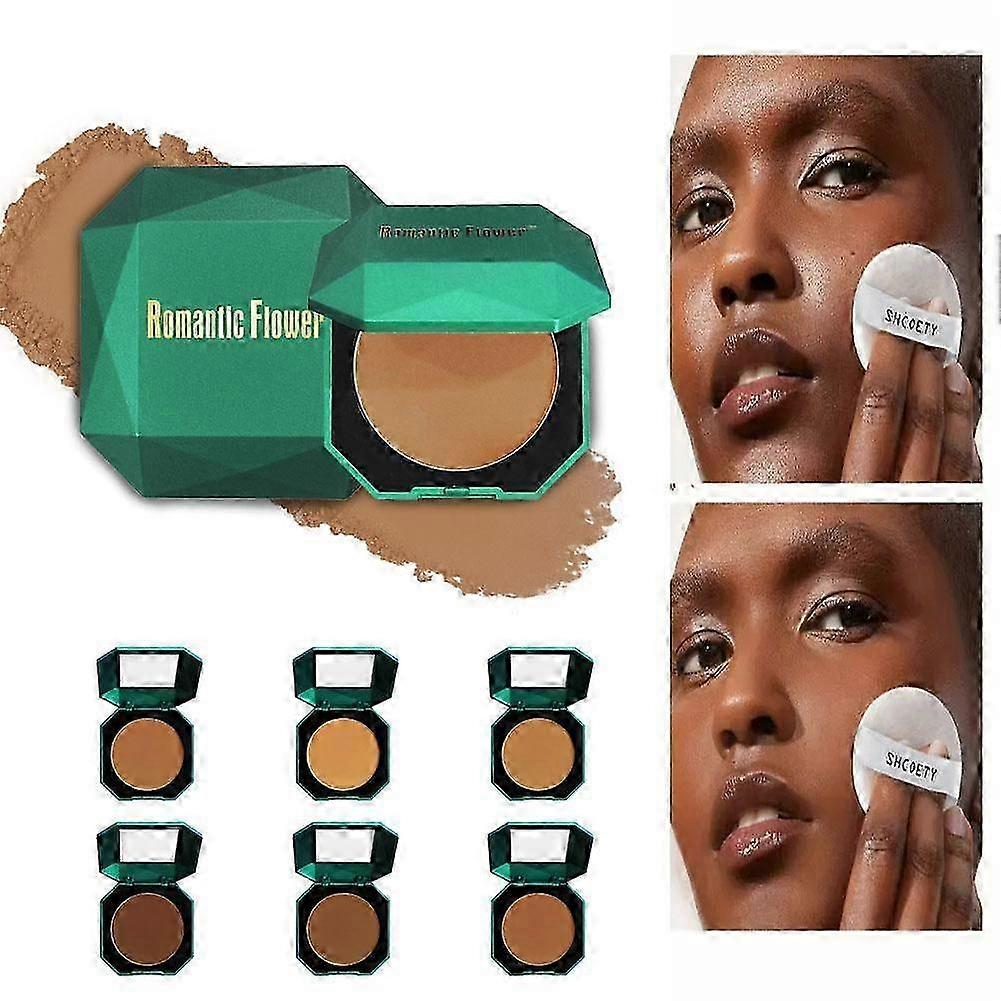 2025 Face Setting Powder Super Fine Dark double powder Powder Texture Oil-Control