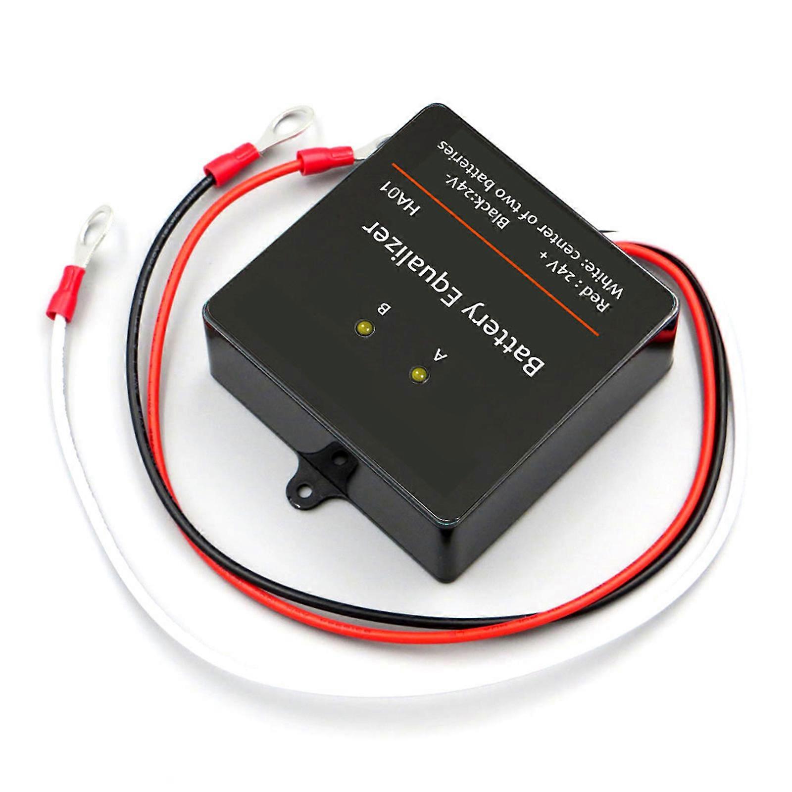 Battery Balancer with Indicator Battery Voltage Balancer for Acid Battery 24V Battery Balancer