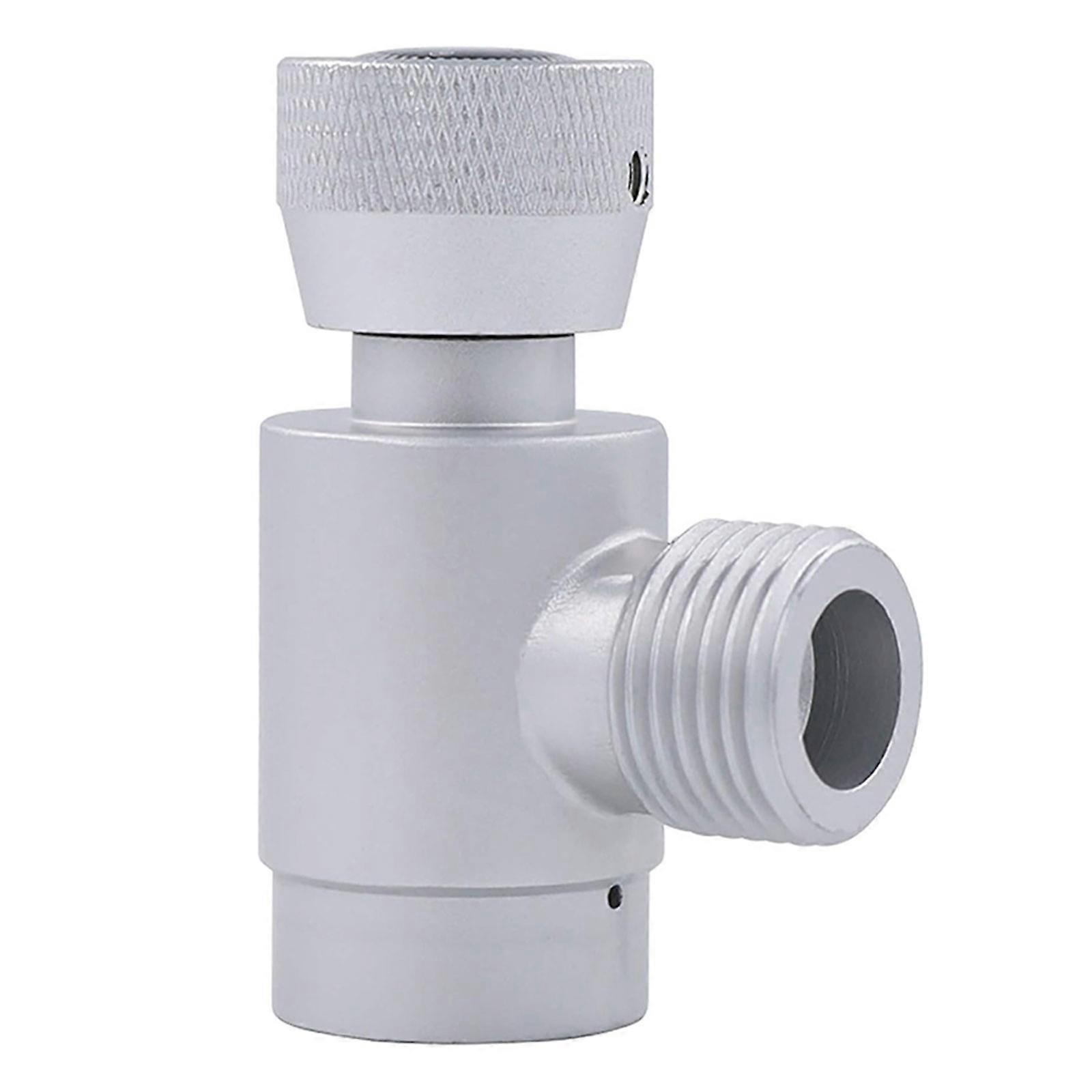 Water Bottle Adapter Easy to Use Adapter TR21.4 to W21.8 Connector Regulator Adapter Aquarium Regulator Metal Material