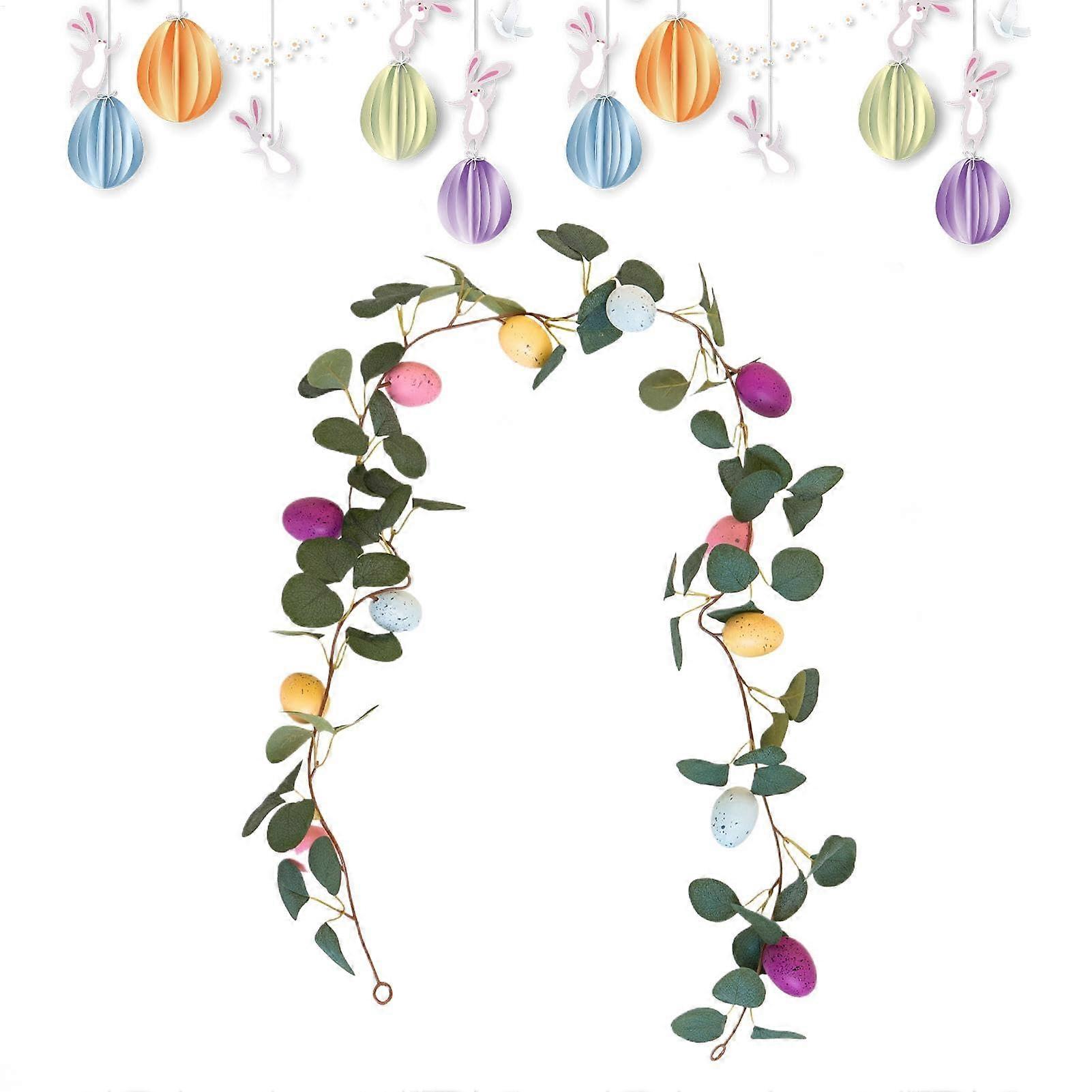 Eucalyptus Garland Artificial Decorative Seasonal Garland for Home or Public Spaces Birthday Party Decor