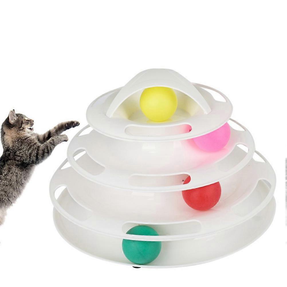Cat Entertainment Track for Active Play and Emotional Connection