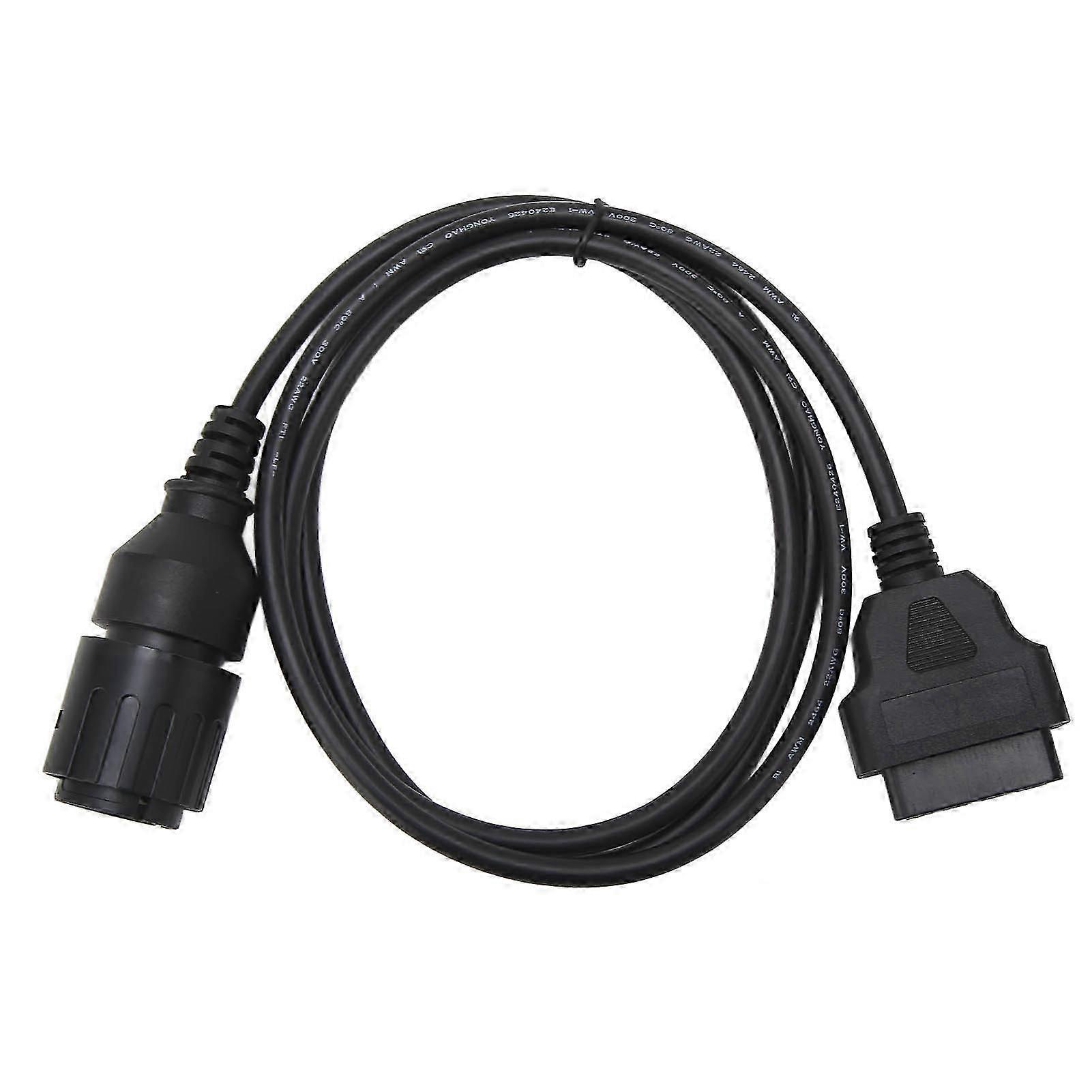 Motorcycle 10 to 16 Pin OBD2 Adapter Cable for F650 ICOM D-style301 Diagnostic Tool