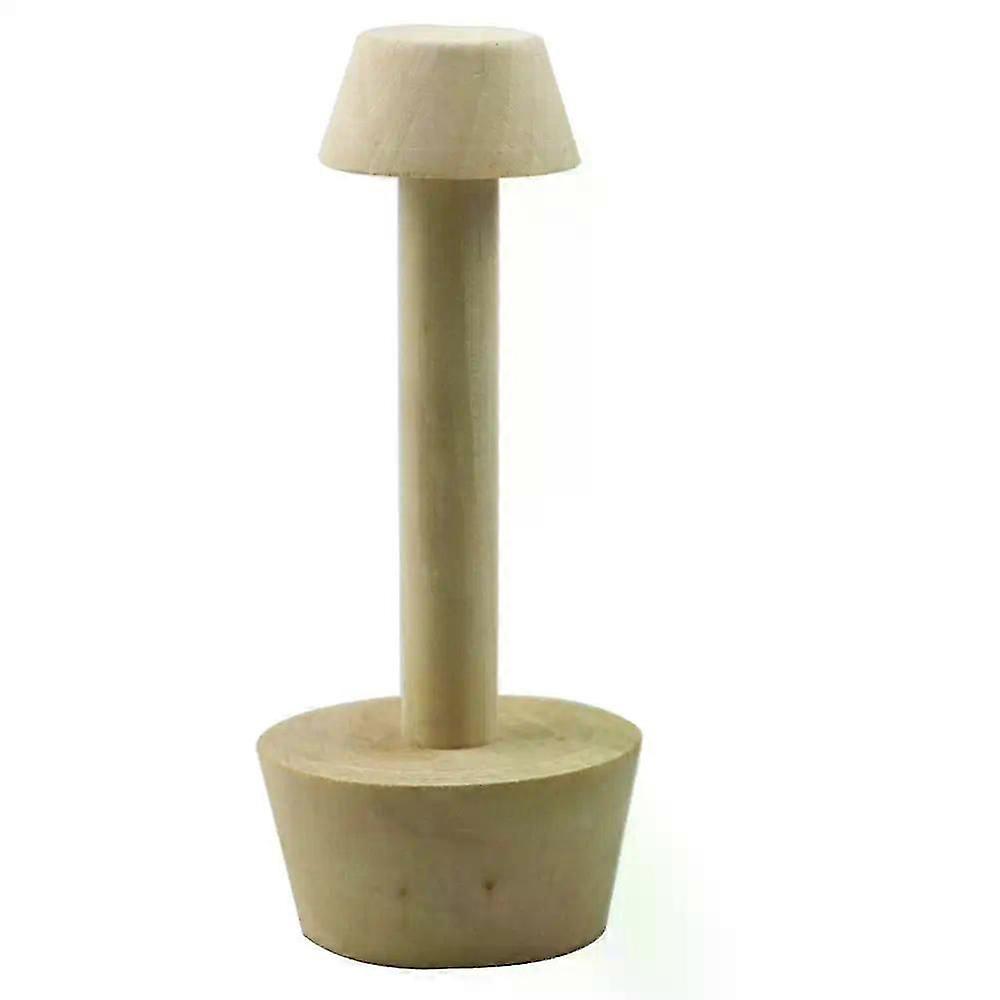 Egg Tart Fader 69.4g Easy To Clean Portable Lightweight Durable Kitchen Bar Utensils Double Head Mold Wooden Double Head 14cm