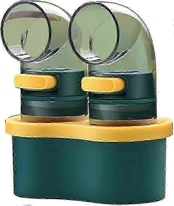 2kpl sininen suolasirotin pidikkeellä keittiöön ja retkeilyyn